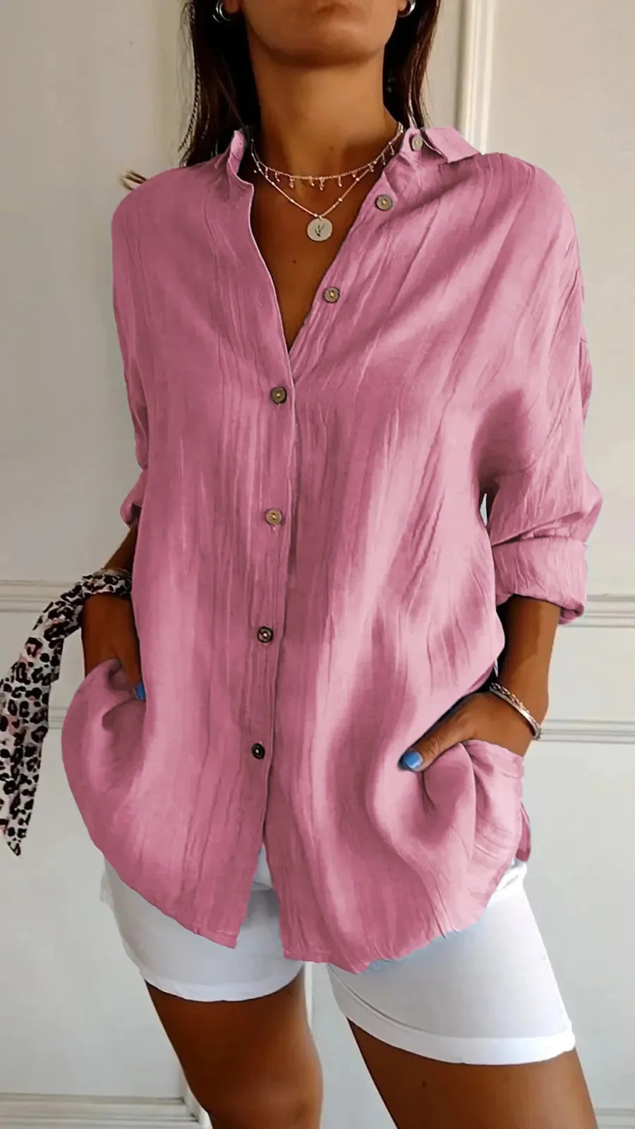 camicia estiva 100% cotone
